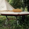 C¬∑WILDYFIELD 4 INCH Thick Self Inflating Sleeping Pad with 9 R Value Foam Camping Mattress Ultra Thick Comfort Camping Mattress