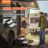 VEVOR RV Steps, 2-Step, Manual Retractable RV Stairs, Foldable, 440 LBS Load Capacity, Aluminum Alloy Steps, Thickened Steel Plate