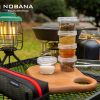 Multifunctional folding drain picnic table storage folding mesh table outdoor barbecue table camping mesh table