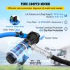 VEVOR RV Macerator Pump, 12V 12GPM Self-priming Water Waste Pumps w/RV Connector & Hose, 16 ft Lifting Height, 60s Dry Run Quick Release