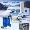 25FT Heated Water Hose for RV with Thermostat Water Line Anti Freeze Protection Down to -45Â°F 5/8' Inner Diameter Heated Drinking Water Hose for Home