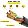 VEVOR 25Ft 50 Amp RV Extension Cord Durable Premium Power Cord RV 26.5mm Wire Diameter Extension Cord Copper Wire RV Cord Power Supply Cable for Trail